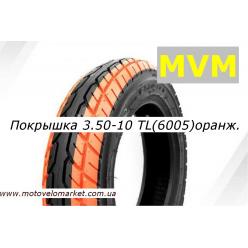 Моторезина 3.50-10 TL (6005) "Mototech" оранжевая